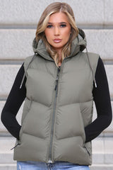 Italian Padded Zip Pockets Gilet