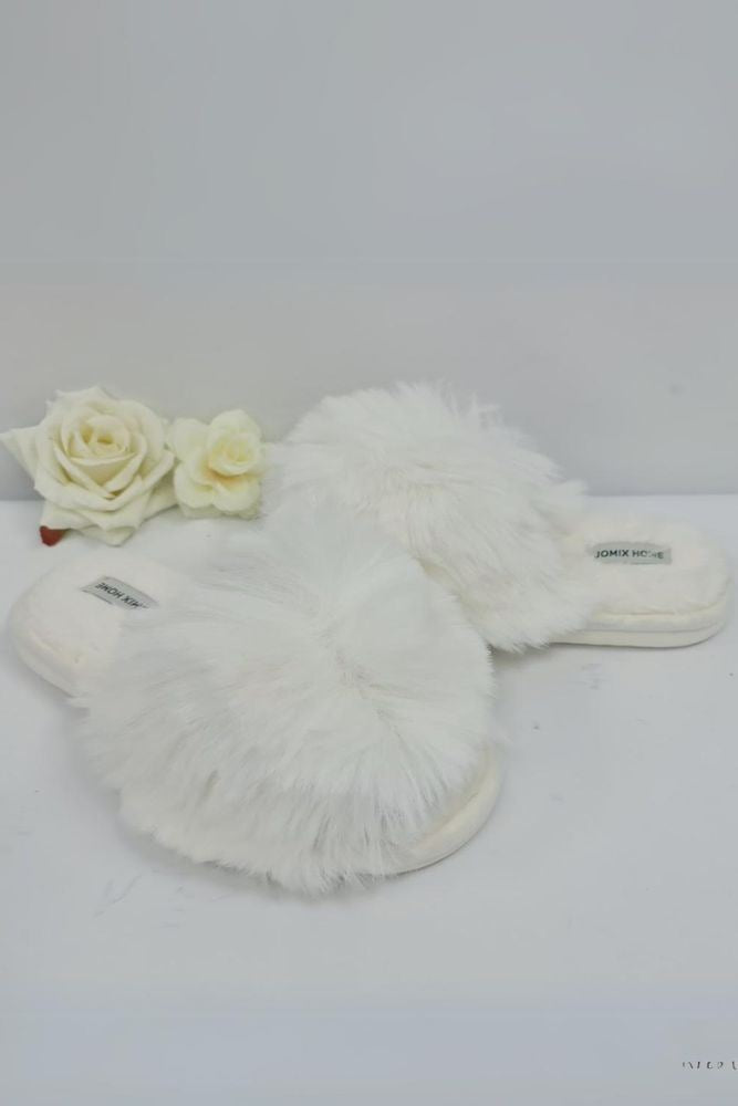 Faux Fur Fluffy Slipper