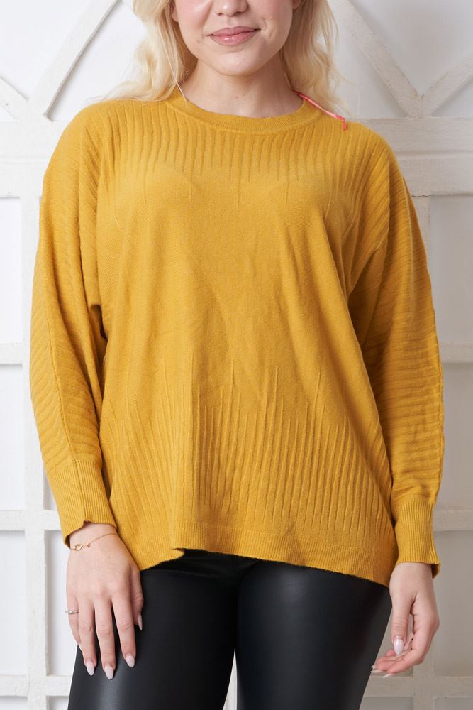 Plain knitted Tunic Top