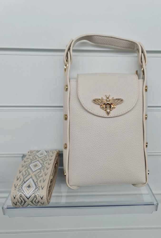 Bee Buckle Shoulder Bag