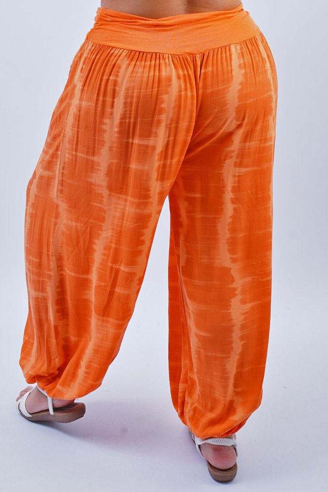 Tie Dye Print Hareem Pants