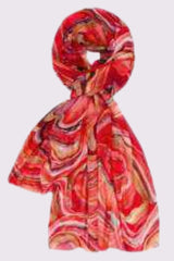 Abstract Print Scarves