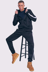 Tape Funnel Skinny Fit Tracksuit