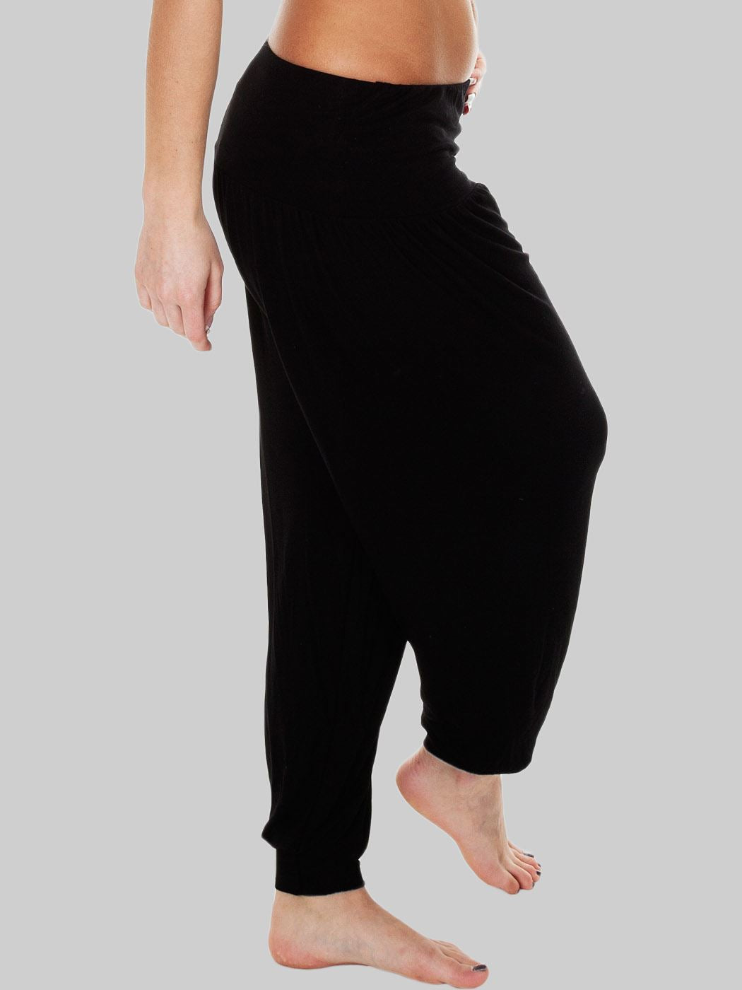 Plain Full Length Ali Baba Harem Trousers