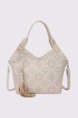 Playing Card Texture Two Handle shoulder Bag