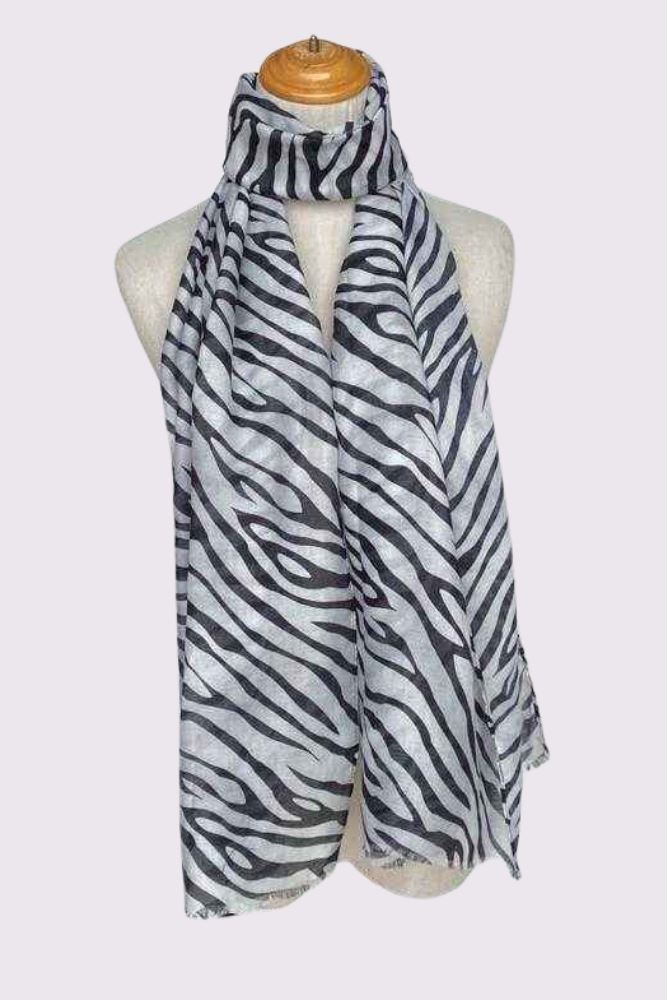 Zebra Print Scarves