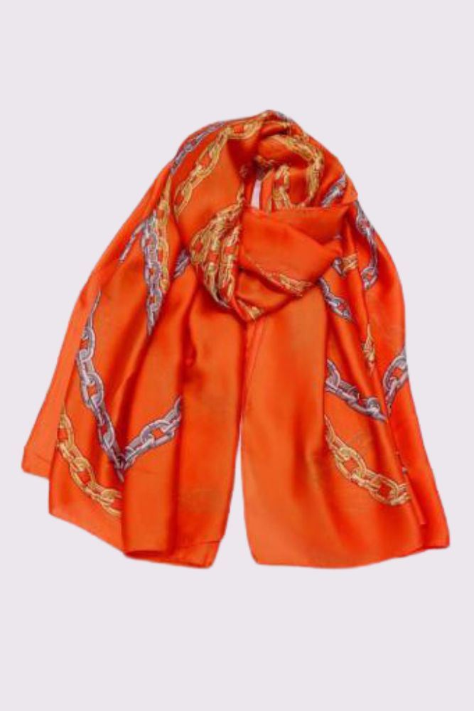 Chain Pattern Scarves