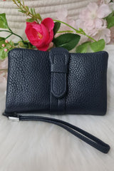 Front Strap Folded Buckle Hand Bag