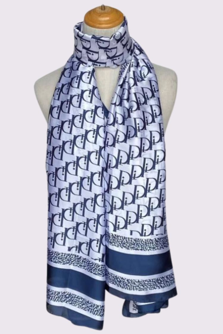 D Shape Print Scarves