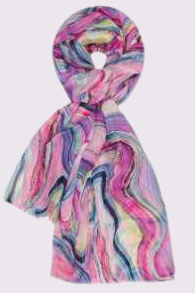 Abstract Print Scarves