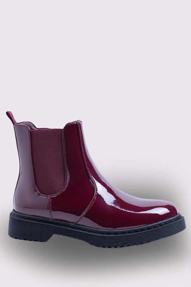 Round Toe Ankle Chelsea Boot