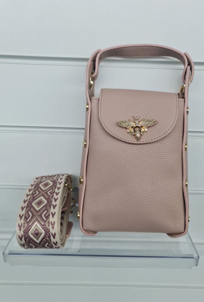 Bee Buckle Shoulder Bag