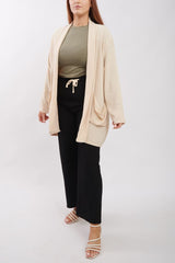 Plain Pockets Cardigan