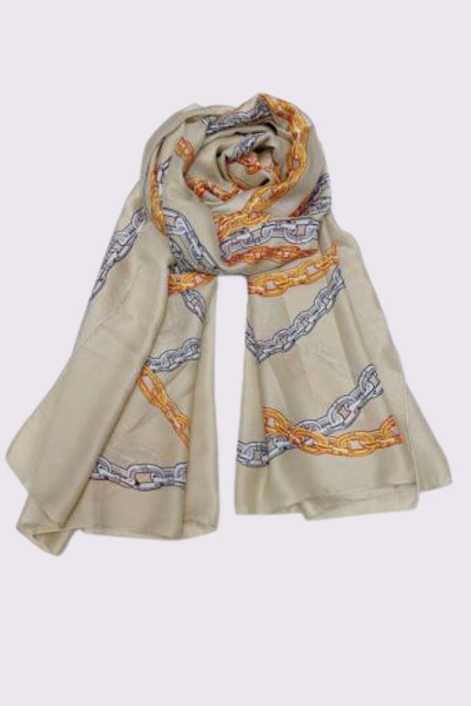 Chain Pattern Scarves