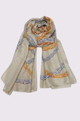 Chain Pattern Scarves