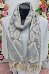 Pebble Print Soft Feel Cashmere Scarves