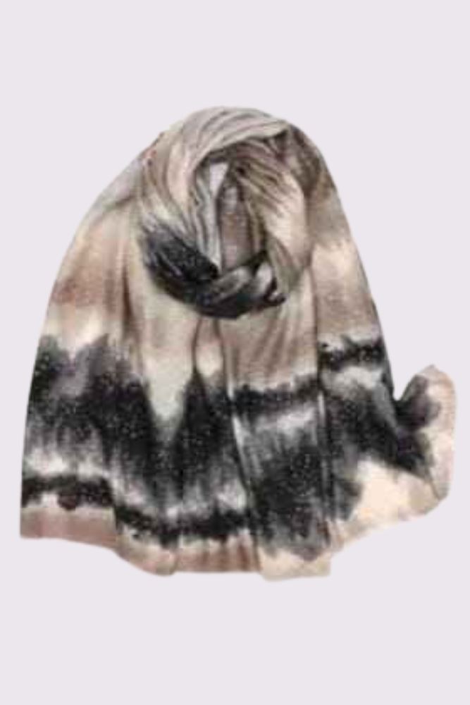 Tie Dye Print Scarves