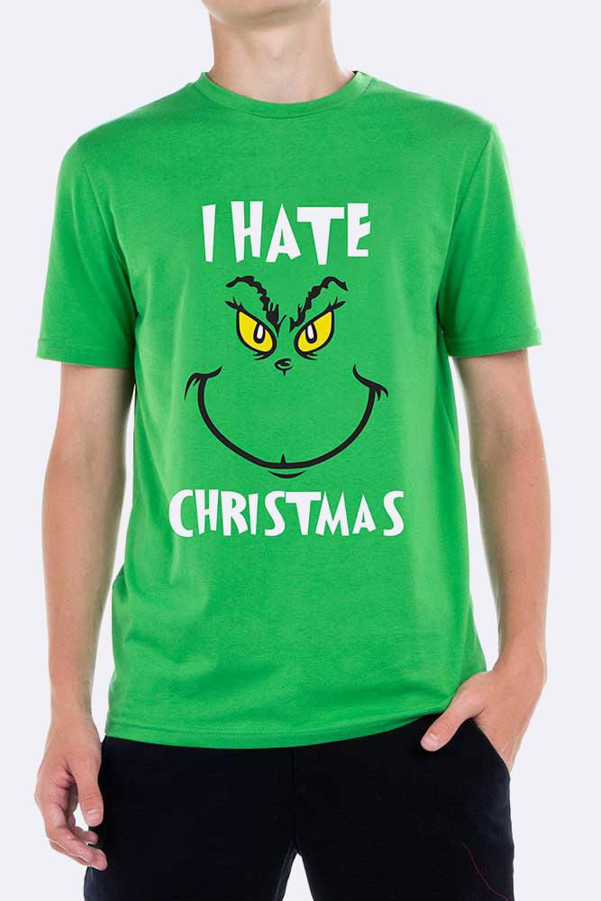 I Hate Christmas Printed Tshirt