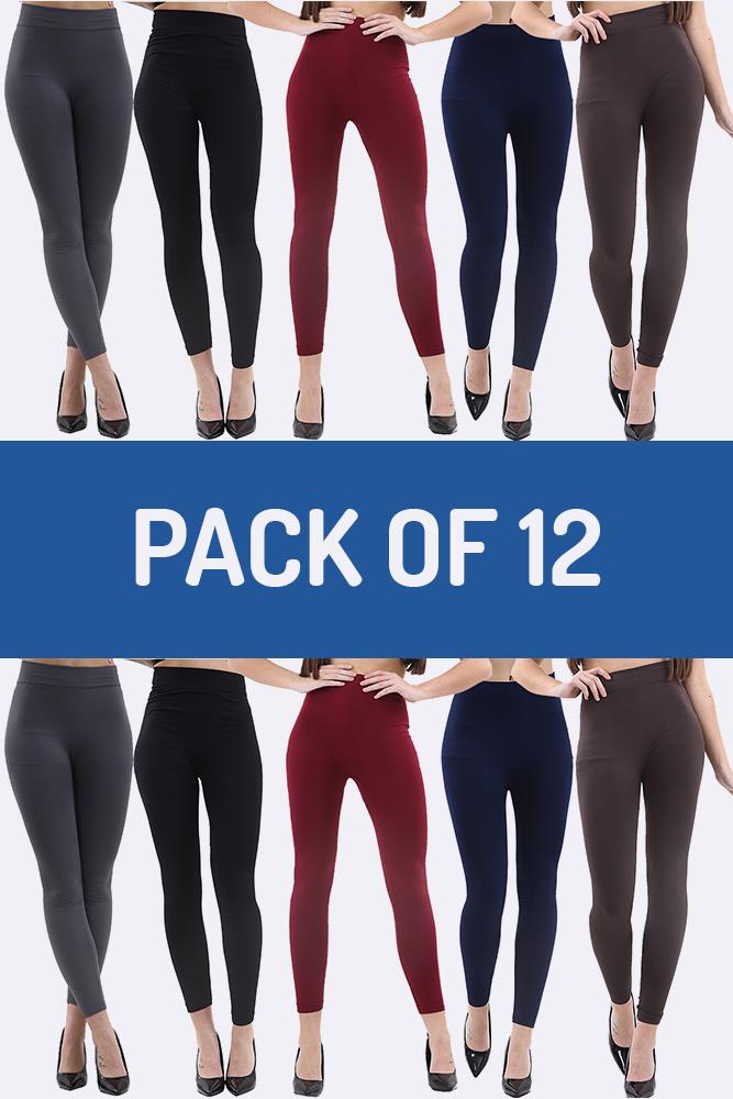 Erin Winter Warm Thick Seamless Fleece Leggings