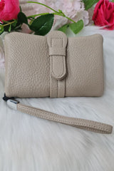 Front Strap Folded Buckle Hand Bag