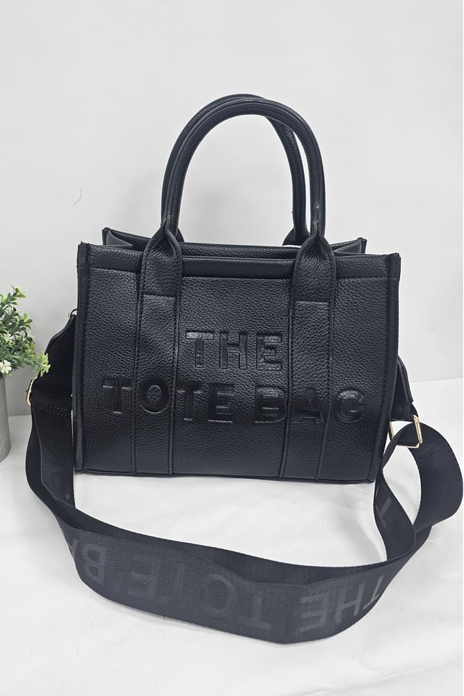 Two Handle Tote Shoulder Bag