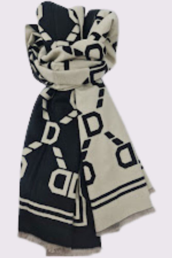 Geometric Print Scarves