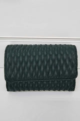 Stripe Quilted Hand Bag