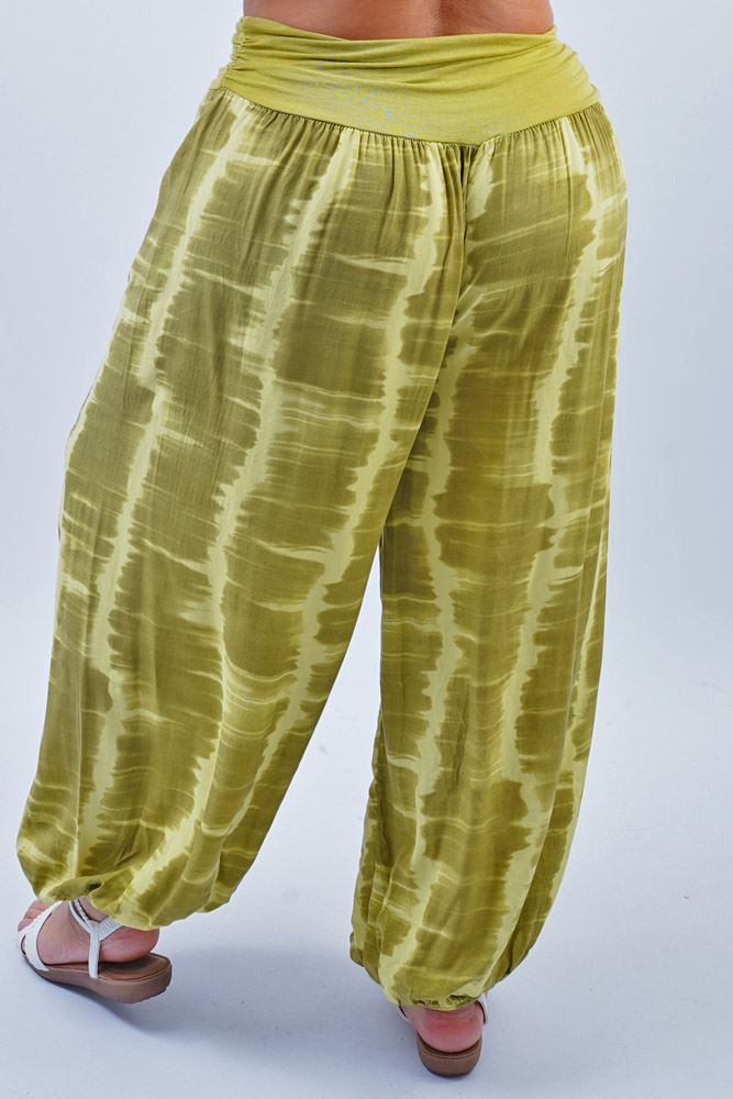 Tie Dye Print Hareem Pants