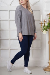 Plain knitted Tunic Top