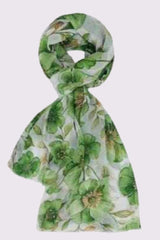 Flower Print Scarves