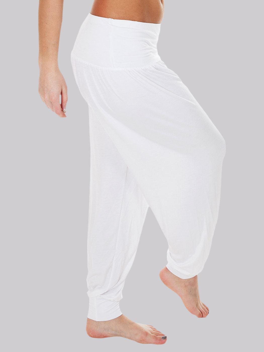 Plain Full Length Ali Baba Harem Trousers