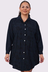 Paisley Embroidered Pattern Cotton Shirt