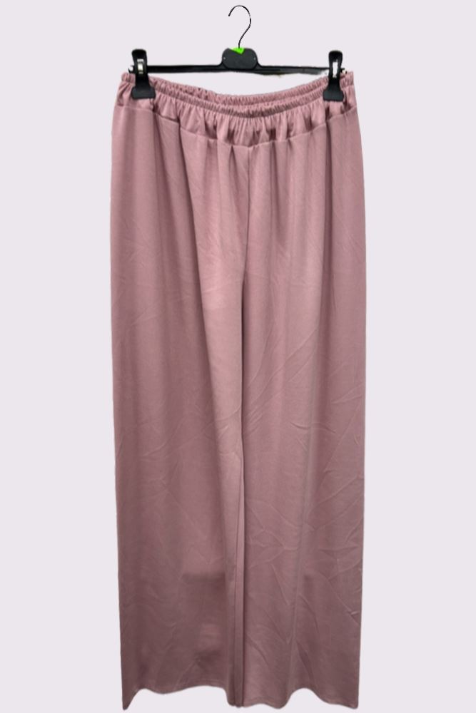 Elasticated Waistband Palazzo Trousers