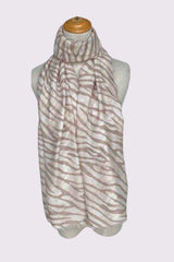 Zebra Print Scarves