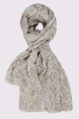 Leaves Print Scarves