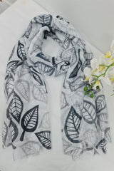 Leaves Print Scarves