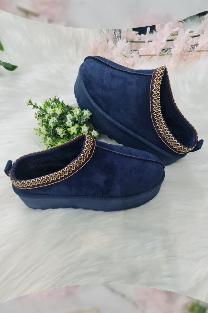 Winter Thick Sole Snow Padded Slippers