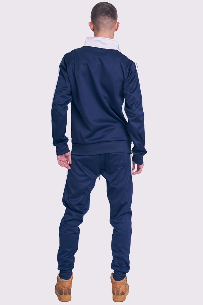 Tape Funnel Skinny Fit Tracksuit