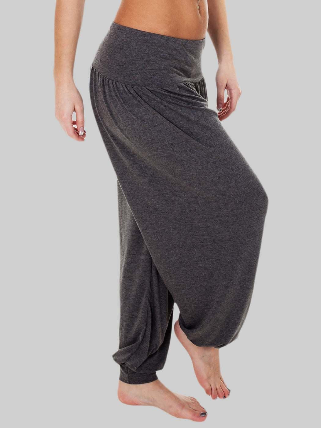 Plain Full Length Ali Baba Harem Trousers