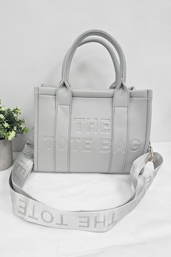 Two Handle Tote Shoulder Bag