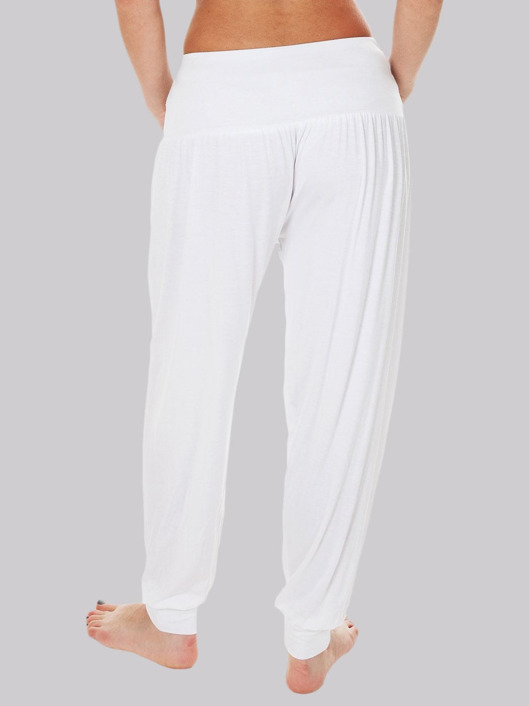 Plain Full Length Ali Baba Harem Trousers