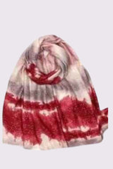 Tie Dye Print Scarves