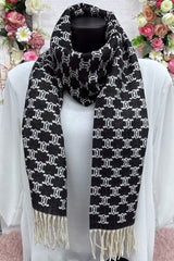 Geometric Print Soft Feel Scarves