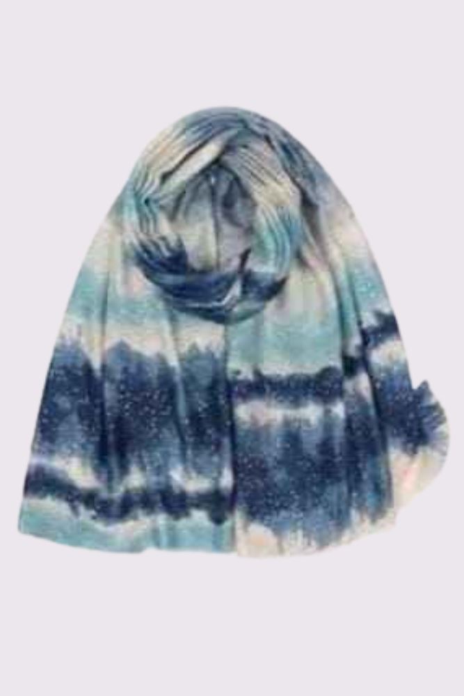 Tie Dye Print Scarves