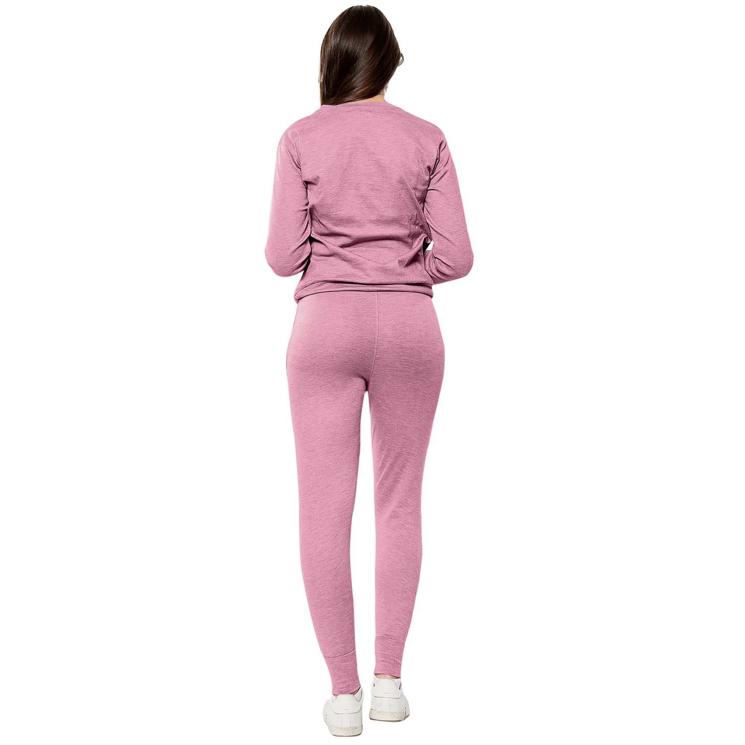 Plain Crop Top Loungwear Tracksuit