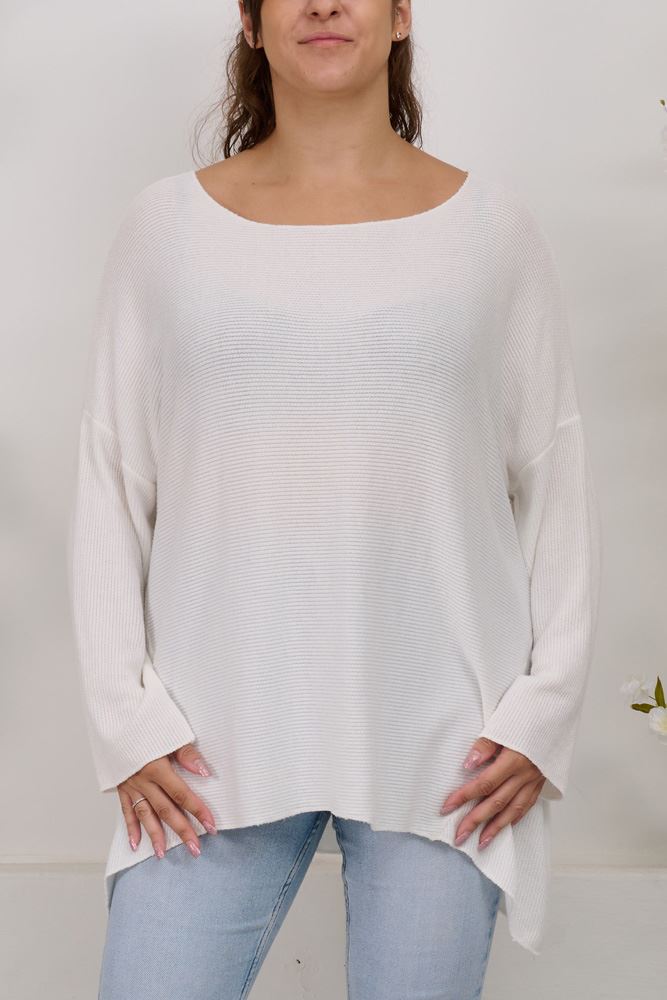 Plain Dipped Viscose Top