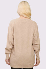 Plain Knitted Soft Feel Jumper