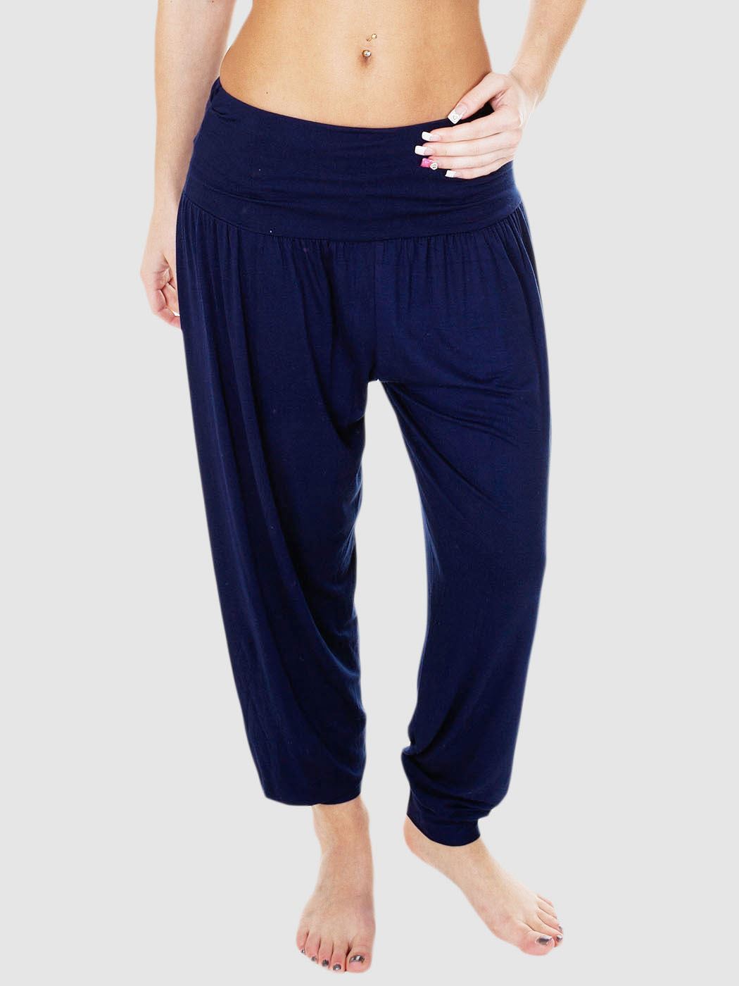 Plain Full Length Ali Baba Harem Trousers