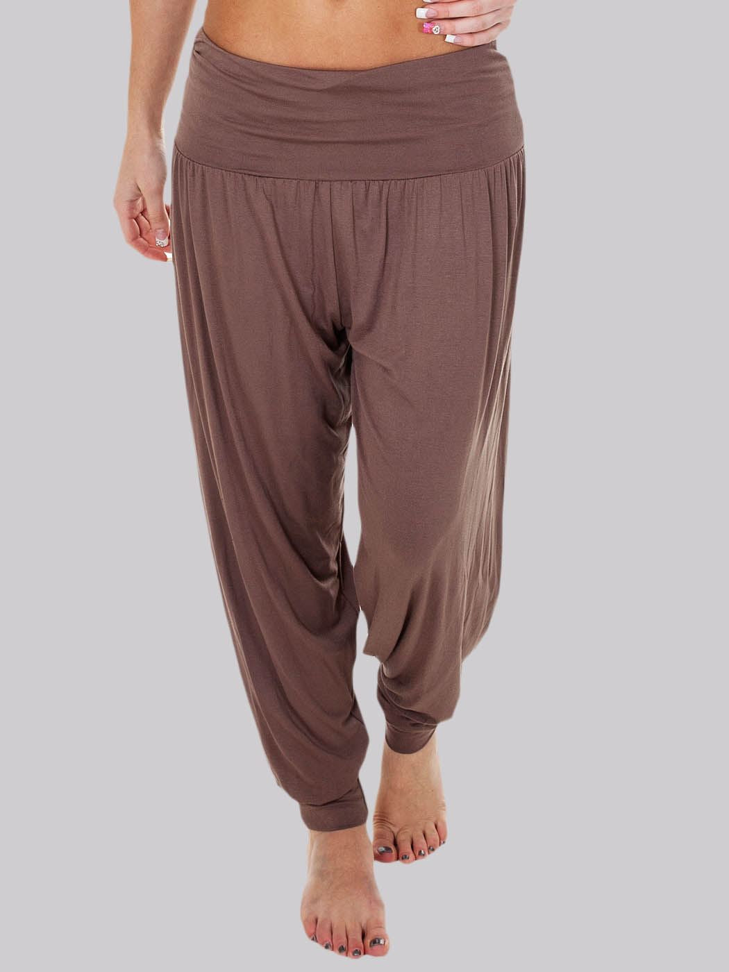 Plain Full Length Ali Baba Harem Trousers