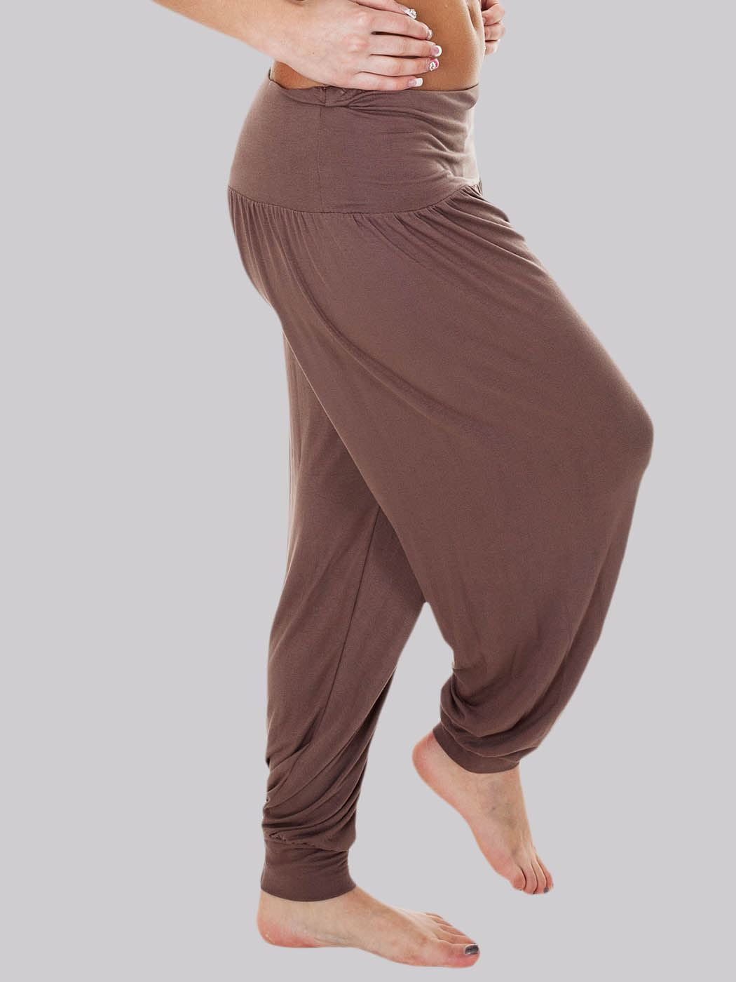 Plain Full Length Ali Baba Harem Trousers